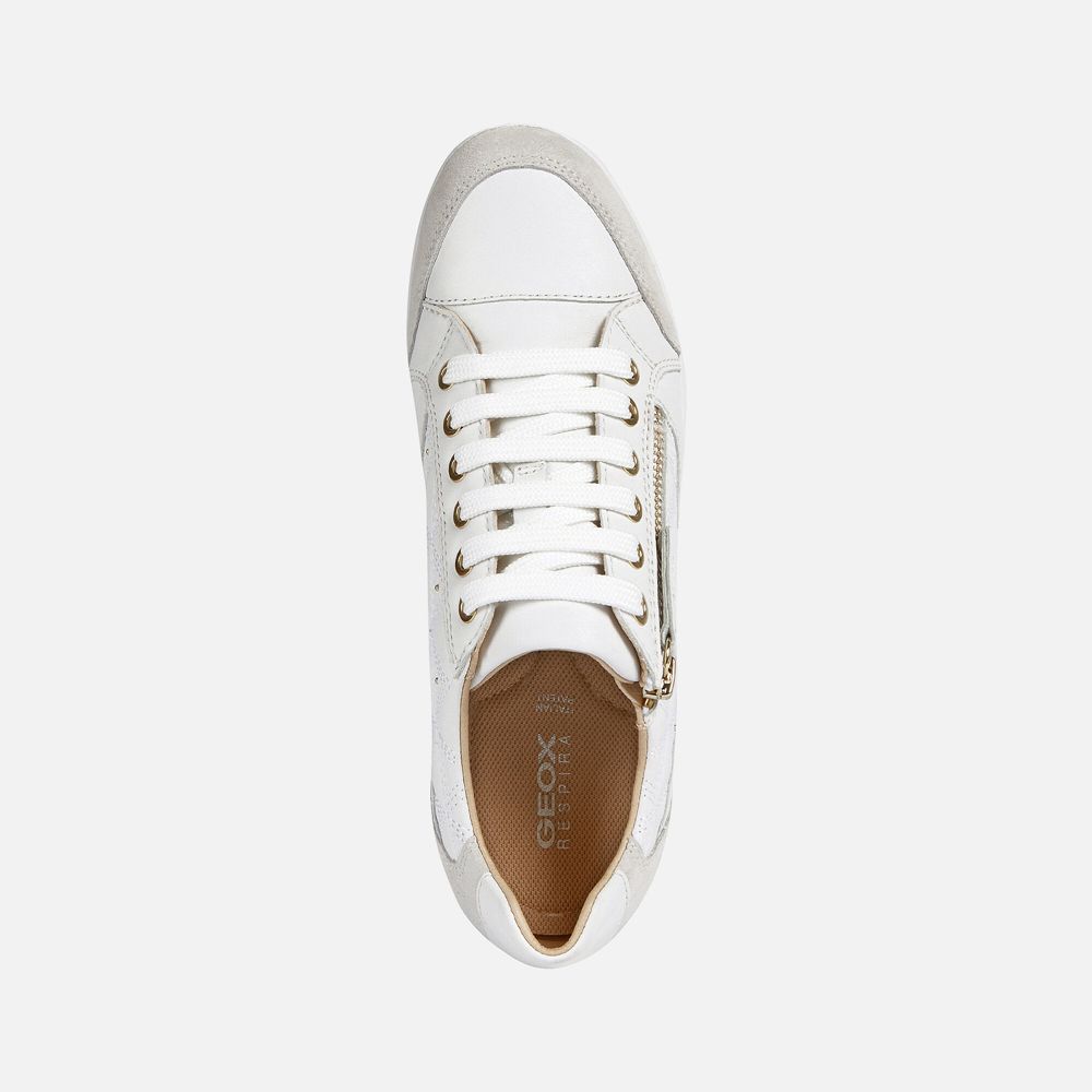 Geox Bayan Spor Ayakkabı Beyaz - Myria - CAH-389746